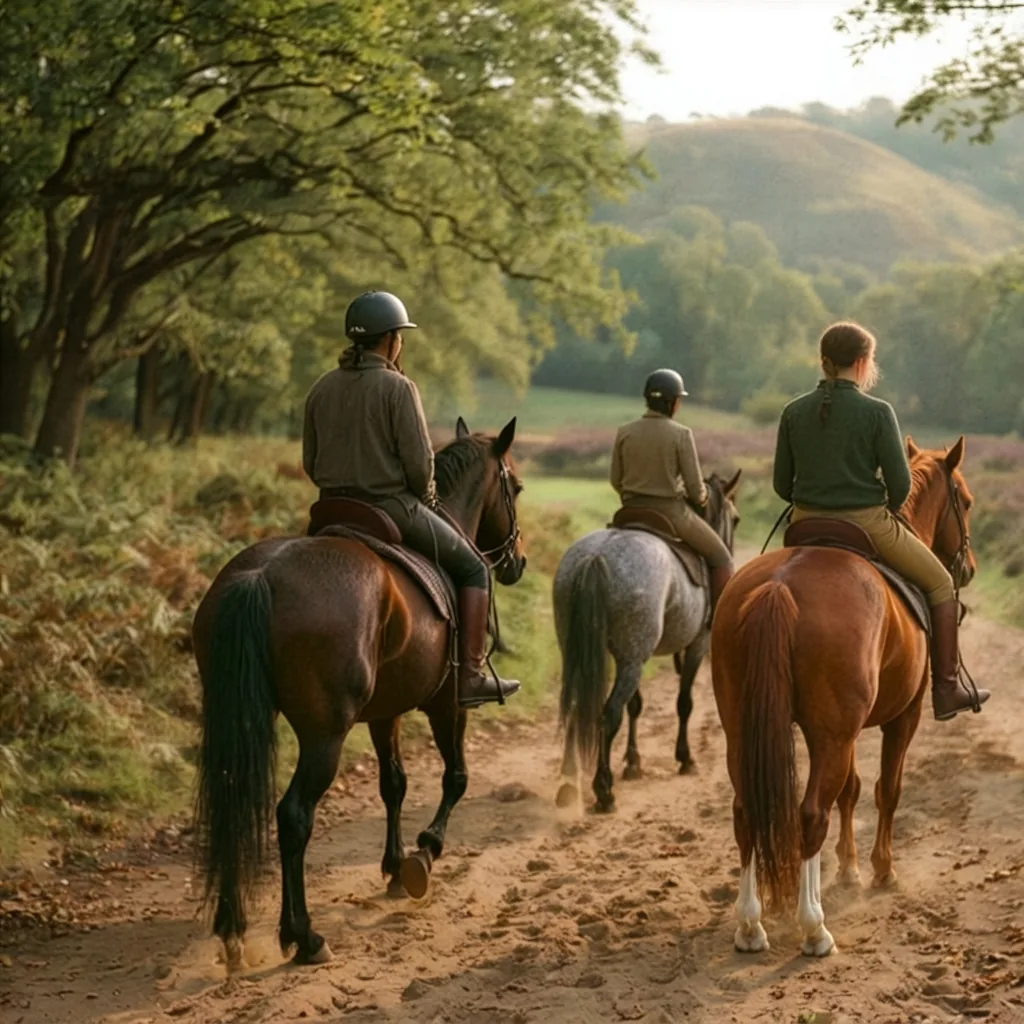 Balade à cheval en Haute-Vienne, autour de Saint-Hilaire-Bonneval